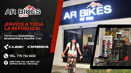 Dirección, horario, teléfono y opiniones de Ar Bikes Tulancingo en Tulancingo