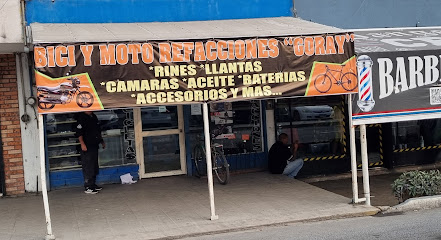 Dirección, horario, teléfono y opiniones de Bici y Moto Refacciones Goray en Guadalupe
