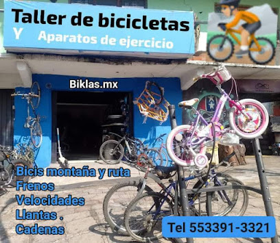 Dirección, horario, teléfono y opiniones de Taller de Bicicletas Reparación Pintura Biklas Mx en Álvaro Obregón