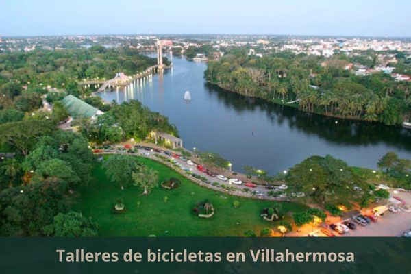 Hay algún taller de bicis cerca de mi ubicación actual ➜ Encuentra un taller de bicicletas en Villahermosa Tabasco