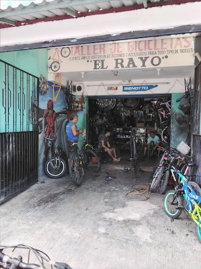 Dirección, horario, teléfono y opiniones de Taller de Bicicletas El Rayo 96 en Cancún